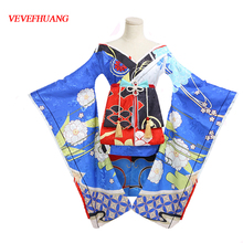 VEVEFHUANG Kосплей Japanese Anim Cosplay Honkai Impact 3 Yae Sakura Costume Kimono Uniform Girl Clothes Halloween Xmas Gift 2024 - buy cheap