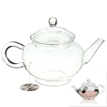 Beautiful 250ml/8.5oz Durable Borosilicate Glass Teapot with Infuser Heat Resistant Bottle Cup for Blooming Tea Herbal Coffee 2024 - buy cheap