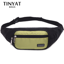 TINYAT Men Casual Waist Bag Pack Women Waist Fanny Pack Money Phone Belt Bag Men Banana Bum Bag Outdoor Sports Pouch Pochete 2024 - buy cheap