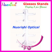 3 Colors Eyeglass Sunglass Eyewear Glasses Store Display Stands Props Shelf Show 5pcs Glasses On Counter CK305-5 Free Shipping 2024 - buy cheap