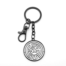Movie Westworld Maze Keychain Dog Tag Coin Pendant Keychain Keyring Metal Men Car Accessories Souvenirs 2024 - buy cheap