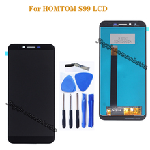 5.5 inch original for HOMTOM S99 LCD + touch screen replacement for HOMTOM S99 screen LCD mobile phone parts Free shipping 2024 - buy cheap