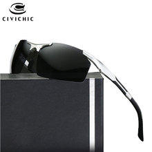 Cicichic-Gafas De Sol polarizadas para hombre, lentes sin montura, para exteriores, deportivas, E171 2024 - compra barato