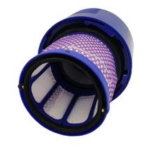 2 pces unidade de filtro lavável para dyson v10 sv12 ciclone animal absoluto total limpo aspirador substituir peças filtro