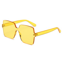 Óculos de sol quadrados retrô de armação grande, versátil, vintage, feminino, marca de designer, sombras, gafas ha-68 2024 - compre barato
