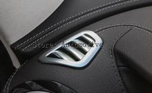 For Mercedes Benz W213 E Class E200l E300l 2016 2017 Car Accessories ABS Chrome Dashboard Air Conditioning Outlet Cover Trim 2p 2024 - buy cheap