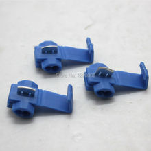 50pcs Blue color Scotch Lock Quick Splice 18-14 AWG Wire Connector high quality electrical equipment 2024 - buy cheap