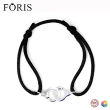 Pulseira feminina foris, prata esterlina 925, para amigos, presente, 4 cores, pb020 2024 - compre barato