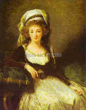 portrait-of-a-lady-1789 by Louise Elisabeth Vigee Le Brun,oil painting reproduction,canvas art,100% handmade,oil painting 2024 - buy cheap