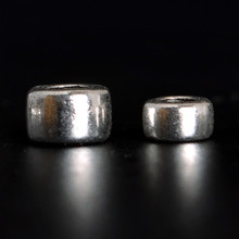 Cuentas de Metal para fabricación de joyas, abalorios de estilo Vintage, de 5mm, 6mm, 7mm, 100 Uds. 2024 - compra barato