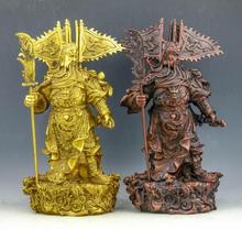 SCY 1030 +++ cobre Puro, Jiulong Gong Guan estátua de bronze, Deus da riqueza, de negócios, presentes, a riqueza, a residência, a decoração, Fengshui 2024 - compre barato