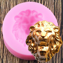 3D Lion Head Fondant Silicone Molds Cake Decorating Tools Kitchen Baking Chocolate Candy Clay Moulds 2024 - buy cheap