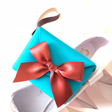 10 шт./лот, мини-кошелек, романтическая коробка для конфет, Подарочная сумка на свадьбу, для детского душа, упаковочные коробки для шоколада, товары для вечеринок 2024 - купить недорого