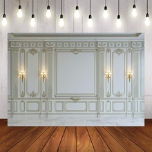 Фотография фон белая классическая стена дверь лампа дворец фон фотостудия баннер 2024 - купить недорого