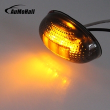 AuMoHall 1 шт. розничная продажа Автомобильный габаритный фонарь для прицепа грузовик светодиодный фонарь боковые габаритные лампы 2024 - купить недорого