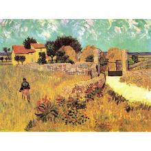 Vincent Van Gogh paintings on Canvas Farmhouse in Provence hand-painted wall art decor High quality 2024 - buy cheap