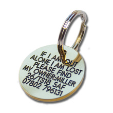 Preço baixo personalizado gravado dog tags vendas quentes do animal de Estimação Colar Do Gato do Cão ID Tags cão popular gravura tag feitos sob encomenda baratos cão coleiras hl805 2024 - compre barato