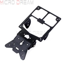 1x  Motorcycle License Number Plate Tidy Tail Hanger Bracket Slide Mounts Holder Universal For Yamaha Honda Suzuki Quad Scooter 2024 - buy cheap