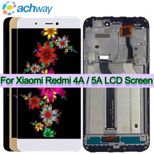 Tela lcd original para xiaomi redmi 5a, touch screen digitalizador montagem substituição para xiaomi redmi 4a versão global 2024 - compre barato