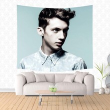 Troye Sivan-tapiz colgante de pared estampado, decoración del hogar, toalla de playa, alfombra de Picnic, Alfombra de Yoga, colcha personalizada 2024 - compra barato