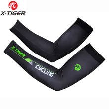 X-tiger anti-uv ciclismo armwarmer verão respirável mountain bike braço mais quente corrida de secagem rápida mtb bicicleta armwarmer homem mulher 2024 - compre barato