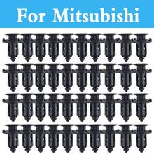 50pcs 9mm Plastic Screw Rivet Push Fit Panel Trim Clips Fixings Clips Black For Mitsubishi Carisma Challenger Colt 2024 - buy cheap