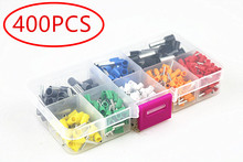 400pcs 8 Size 8 Color Wire Copper Crimp Connector Insulated Cord Pin End Terminal Kit Set 2024 - buy cheap