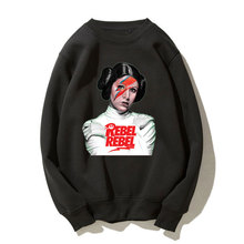 Princess Leia Rebel sweatshirt men long sleeve Hoodies fleece thickened men clothes drop shipping sweatshirts hip hop O Neck 2024 - buy cheap