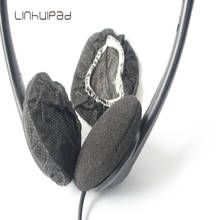 Linhuipad 6-7cm BLACK Non Woven Disposable Sanitary Headphone Cover 500pcs/lot 2024 - buy cheap