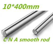 Eje lineal de 10mm, varilla redonda de 400mm, L400mm para piezas CNC XYZ, envío gratis 2024 - compra barato
