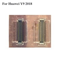 Conector fpc para yy9 2018, placa mãe lógica, tela lcd, 2 peças, para huawei y9 2018 2024 - compre barato