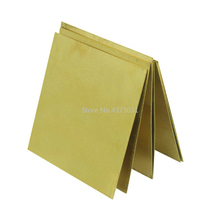 100*100mm Brass Copper Plate DIY Material for Industry Mould or Metal Art Laser Cutting CNC Frame Model Mould DIY Contruction 2024 - buy cheap