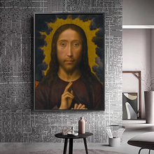 Classical Famous Painting Hans Memling Christ Blessing On Canvas Art Posters and Prints Wall Art Pictures for Living Room Decor 2024 - buy cheap