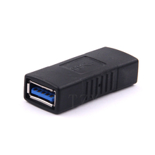 1pcs Hot Sale USB 3.0 A Female to A Female Adapter USB3.0 AF to AF Coupler Connector Extender Converter for laptop PC 2024 - buy cheap