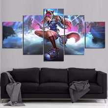 5 pósteres de videojuegos Maeve Paladins arte de fantasía HD cuadro con dibujo lienzo arte de pared para decoración del hogar 2024 - compra barato