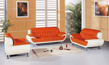 Envío gratis 1 2 3 Italia Desgin sofá de cuero genuino 1 + 2 + 3 Conjunto seccional, asiento de amor, sofá silla L602 2024 - compra barato