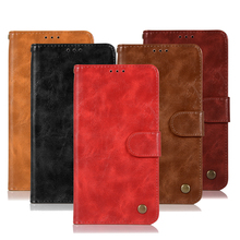 Fashion Wallet Case For Xiaomi Redmi Note 5 / Note 5 Pro / 5A Cover Phone Bag With Stand Extravagant Retro PU Flip Leather Case 2024 - buy cheap