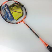 2019 New Hot badminton racket Nano graphite badminton rackets with string vt z force ii 100% carbon racket man professional 2024 - buy cheap