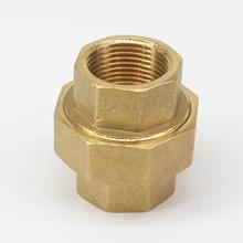 Acoplamento de bronze do conector da união da tubulação 3/4 "bsp rosca fêmea encaixes de encanamento água ar combustível óleo 2024 - compre barato