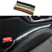 Universal PU Leather Car Seat Gap Leakproof Pad Filler Seat Seam Protective Sleeve Car Seat Cushion Crevice Gap Stopper 2024 - buy cheap