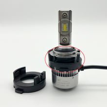 2Pcs H7 LED Headlight Bulbs Holder Adapter base Brackets Retainers For 14-16years Hyundai MISTRA Elantra KIA Carens AZERA 2024 - buy cheap