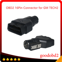 Conector do adaptador obd2 16pin para gm tech2 ferramenta de diagnóstico obdii auto scanner adaptador 16pin plug 2024 - compre barato