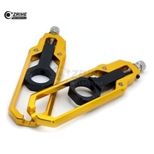 Motorcycle Accessories Adjustable CNC Aluminum Chain Adjuster Tensioners For Yamaha tmax530 TMAX 530 2013 2014 2015 2024 - buy cheap