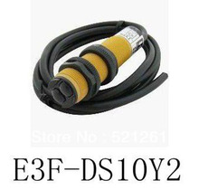 DIANQI-sensor transductor de interruptor eléctrico, E3F-DS10Y2 de CA, diámetro de 18mm, distancia de 10cm, 2 cables, NC, reflexión difusa 2024 - compra barato