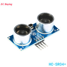 HC-SR04 плюс Ультразвуковой Модуль датчика HC-SR04 + для Arduino ультразвуковая дистанционная измерительная плата 3,3 V 3,5 V электронная DIY PCB 2024 - купить недорого