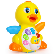 Figura de acción de pato bailando con batería, juguete educativo para bebés NSV775 2024 - compra barato