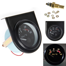 New Universal 2 inch 52mm LED Light Car Pointer Oil Temperature Temp Gauge 50-150 degree 2024 - buy cheap