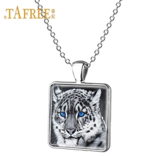 TAFREE Animal Neutral Necklaces Leopard Pendants Men's & Women's Accessories Popular Couple Pendant Necklace Jewelry AA81-25 2024 - buy cheap