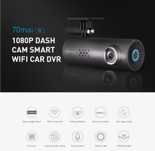 2019 New Xiaomi 70mai 1S Dash Cam 1080P WiFi Voice Control Smart Car DVR Parking Monitor Night Vision Version 2024 - купить недорого