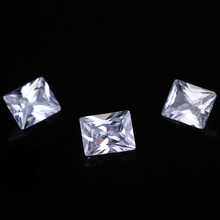 Rectangle Shape AAA White Clear Color CZ Stone 2x3-8x10mm Synthetic Gems Brilliant Cut Cubic Zirconia For Diy Nail Jewelry 2024 - buy cheap